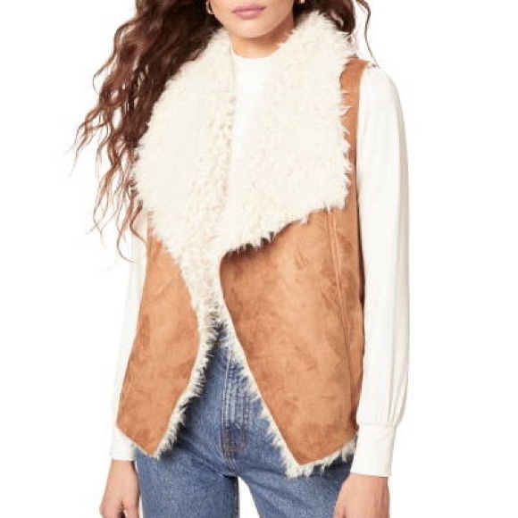 BB Dakota Jackets & Blazers - NWOT Faux Fur Vest